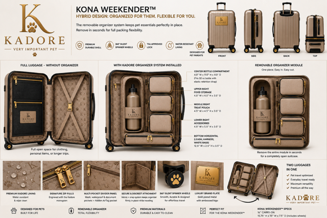 Kadore Pet Luggage